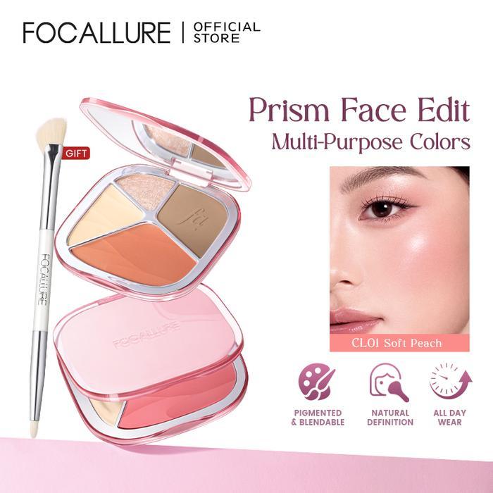 [Not for sale] FOCALLURE Prism Multi Glow Palette Brush Only Brush