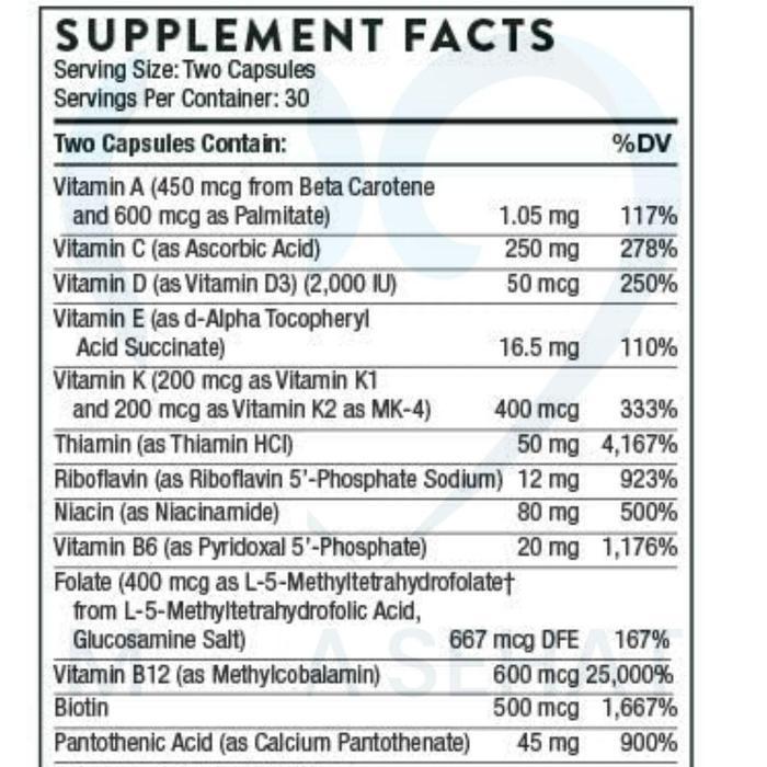 Multivitamin Basic Nutrients 2/Day - Multivitamin & Mineral Lengkap Untuk Kesehatan Tubuh Gercep