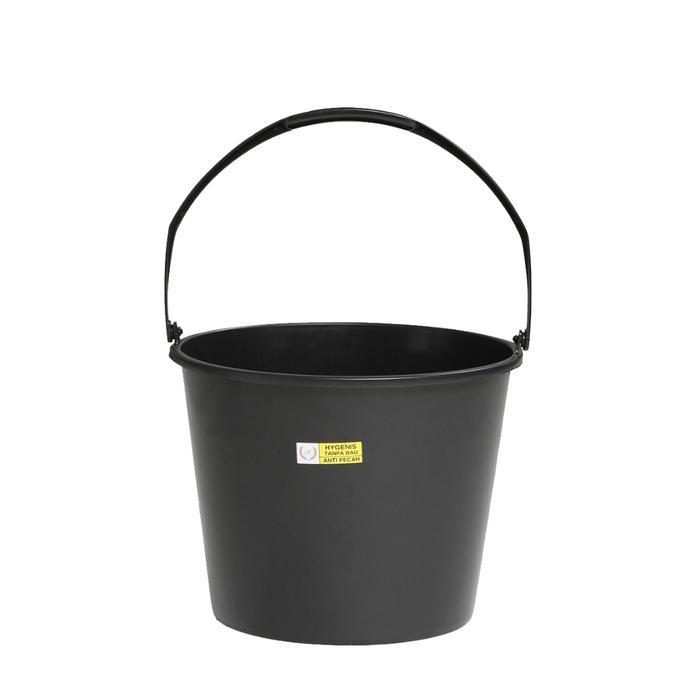 KIRAMAS Paket Isi 3 Pcs Ember Cor 8 Liter 3008 Ember Hitam Ember 8 Liter Murah Ember Ekonomi