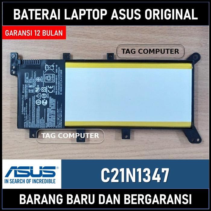 BERGARANSI BATERAI LAPTOP ASUS X555 X555B X555Q X555L X555U C21N1347 ORIGINAL
