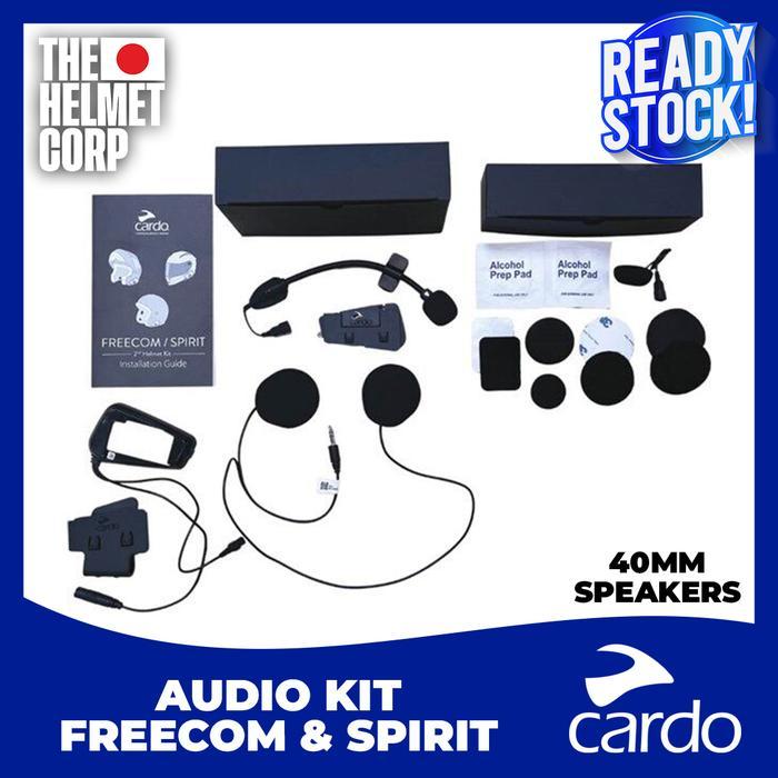 Clamp Kit Audio Kit Cardo Spirit / Freecom Intercom Audio Kit Original