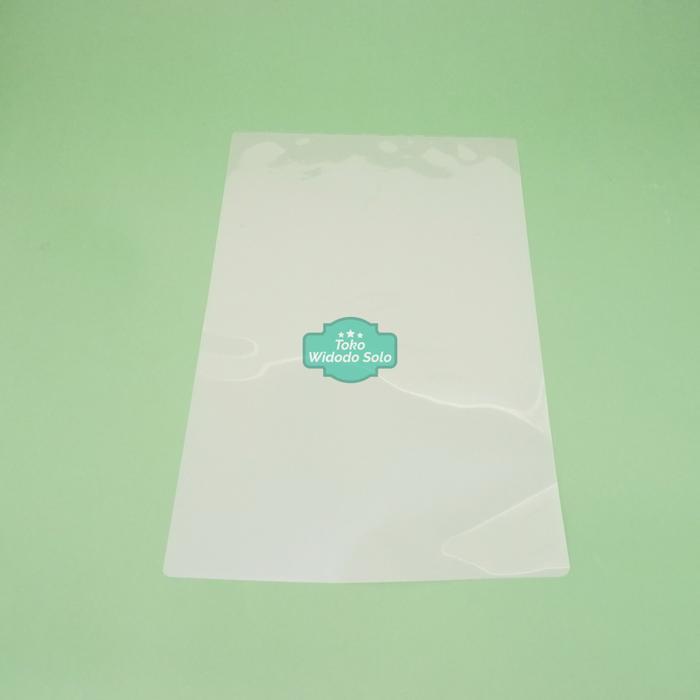 1 LEMBAR Mika Plastik Laminasi Folio Laminating Film