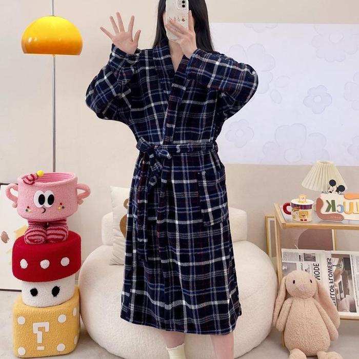 Handuk Kimono Handuk Mandi Handuk Bulu Handuk Wanita Tidur Piyama Populer