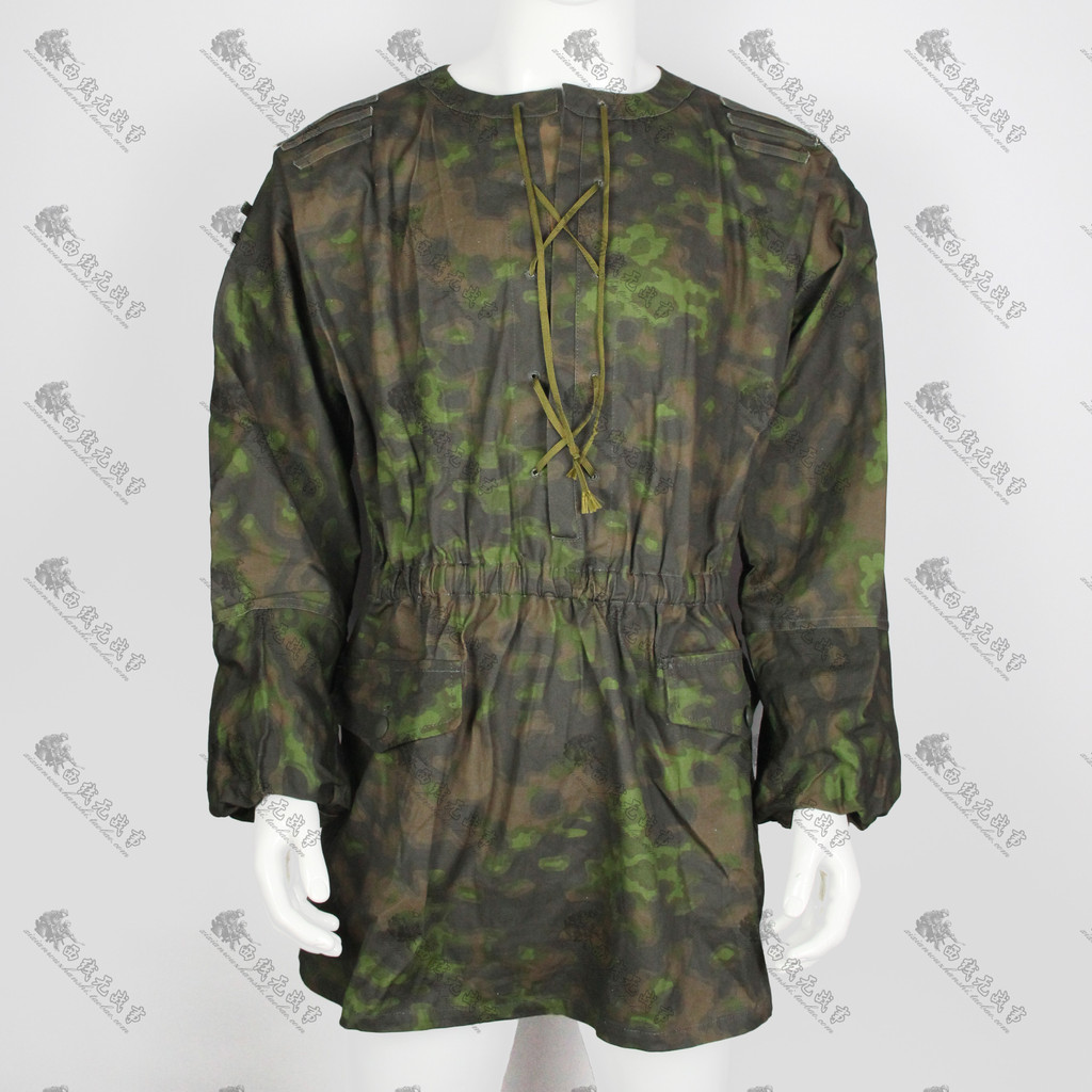 German Elite Mist Edge Camouflage Hoodie With Blurred Edge Camouflage M42 Type I Gown Smock