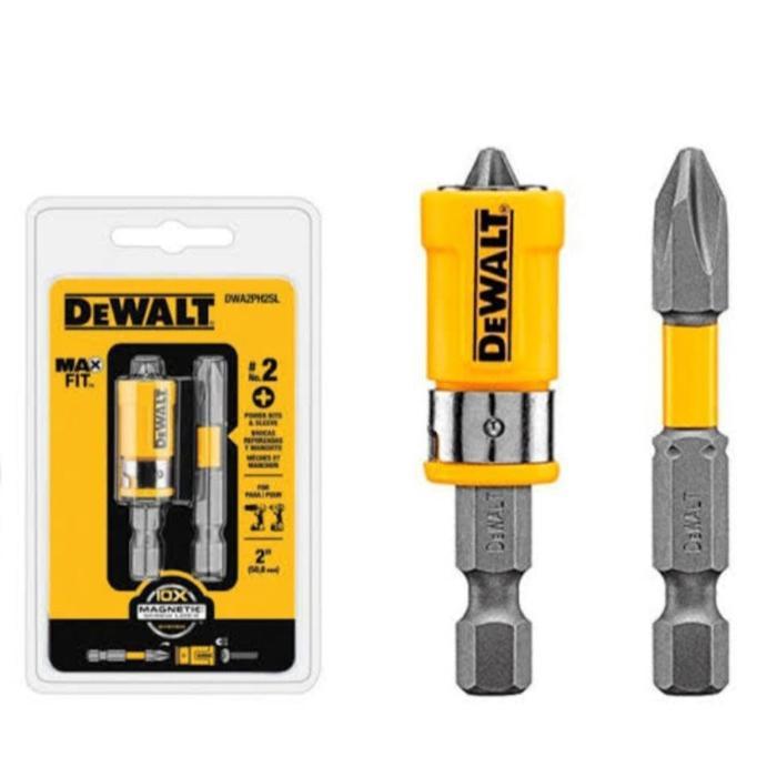 DewaLt Mata Obeng Screwdriver PH2 Maxfit IncLude SLeeve Magnetic 2"(50MM)
