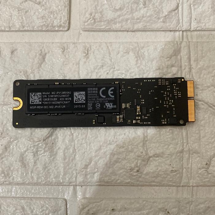 SSD MacBook 128gb Samsung - 01/26