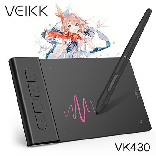 VEIKK VK430 Digital Graphic Drawing Pen Tablet OSU Altr S640 VK640 A30
