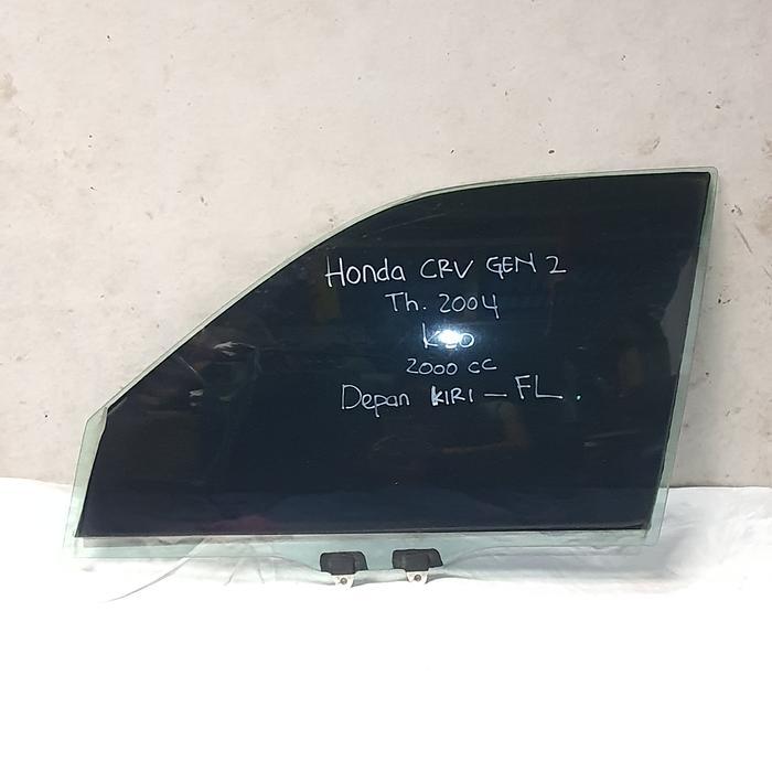 KACA PINTU PENUMPANG DEPAN KIRI FL HONDA CRV GEN 2 K20 TH. 2004