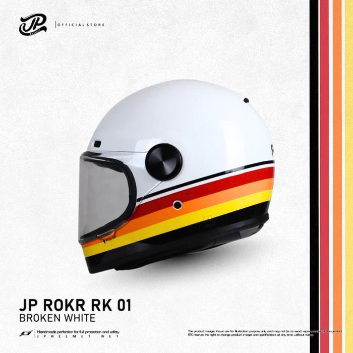 Helm Fullface R JP - Rokr Motif - Rokr RK 01
