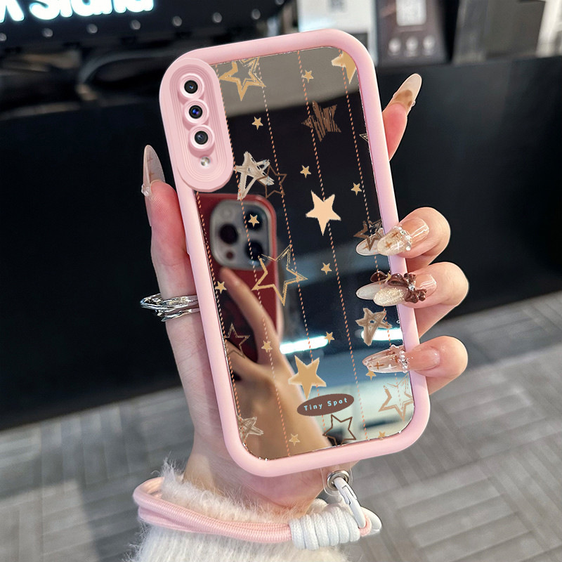 Casing Hp untuk Samsung Galaxy A50 A50s A30s Case Casing bintang pola Silikon Softcase Kasing HP tal