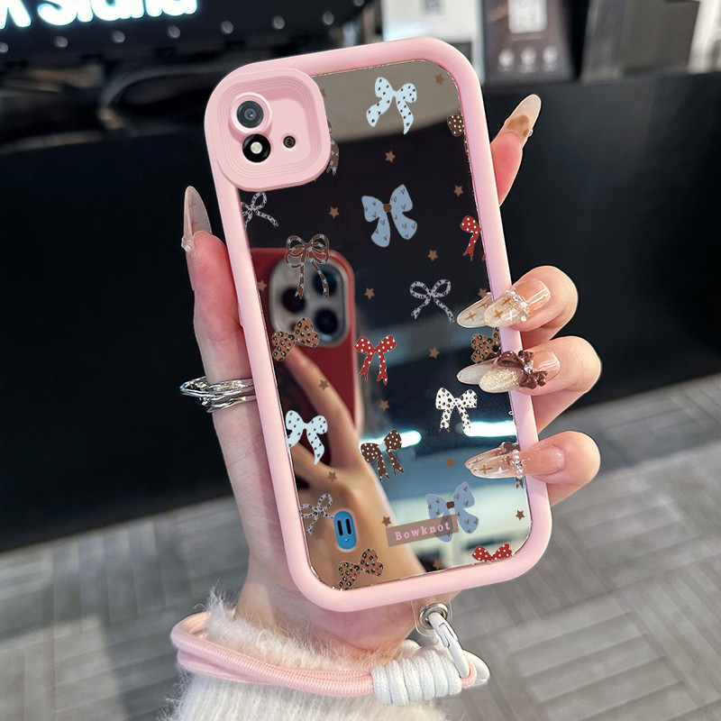 Casing Hp untuk Realme C20 C20A C11 2021 C11 2020 Case Casing busur pola Silikon Softcase Kasing HP 