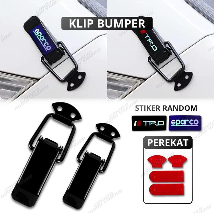 klip bemper mobil/ klip motor besar dan kecil