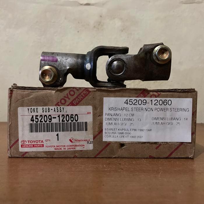 Joint Steer Stir Starlet Ep80 Ep81 Ep82 Kapsul Soluna Toyota Genuine Asli Partt