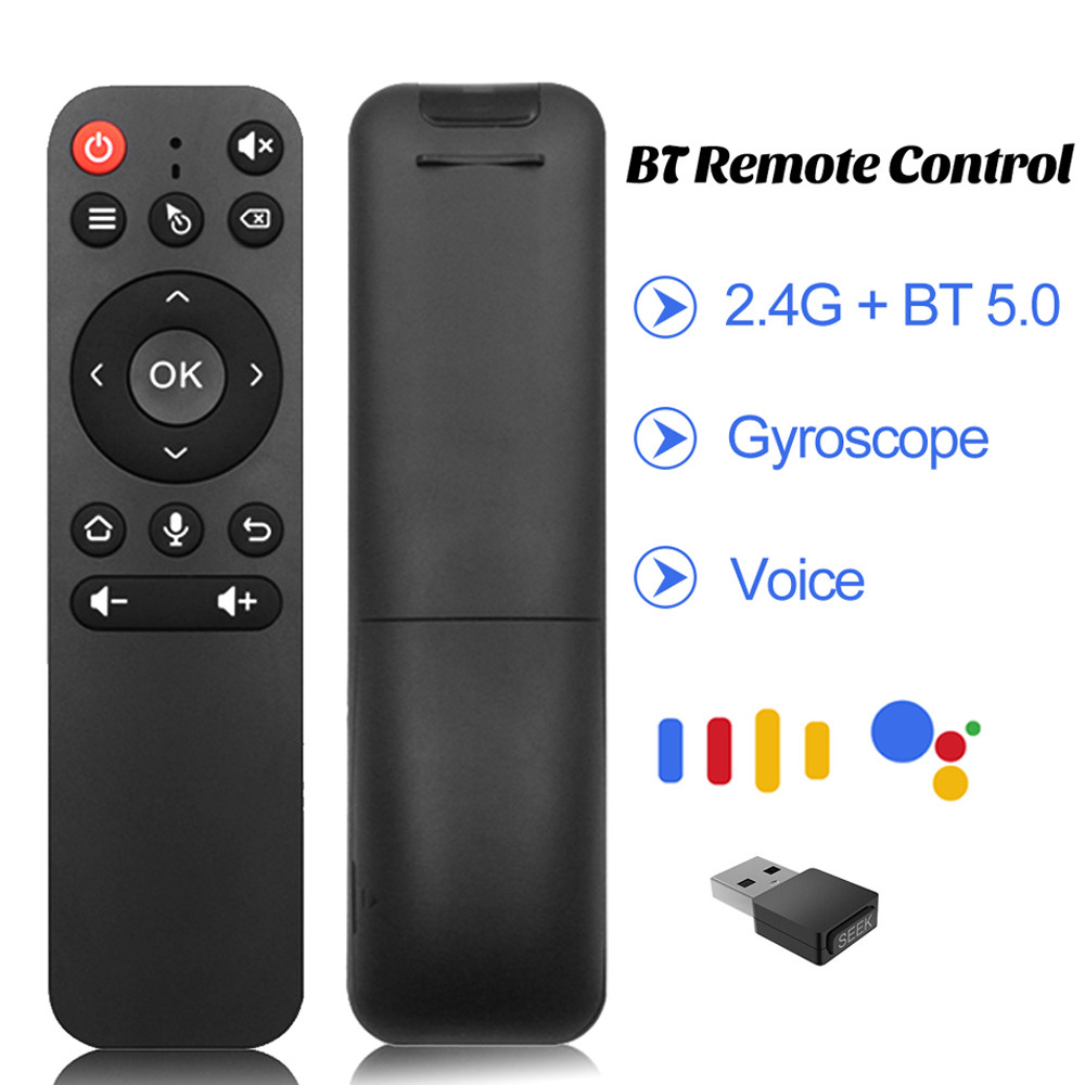 MQ15B Air Mouse Remote Controls Voice Wireless BT5.0 Gyro IR Learning 15 Keys Remote Control For Sma