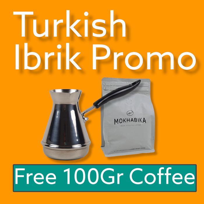 TURKISH IBRIK COFFEE MAKER POT 500 ML