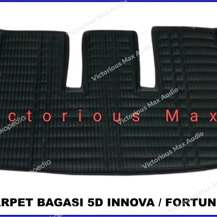 Karpet 5D Premium Bagasi Belakang Mobil Toyota Innova Reborn