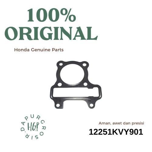 Paking Head Beat Karbu , Gasket Cylinder Head Original AHM - 12251KVY901 Original