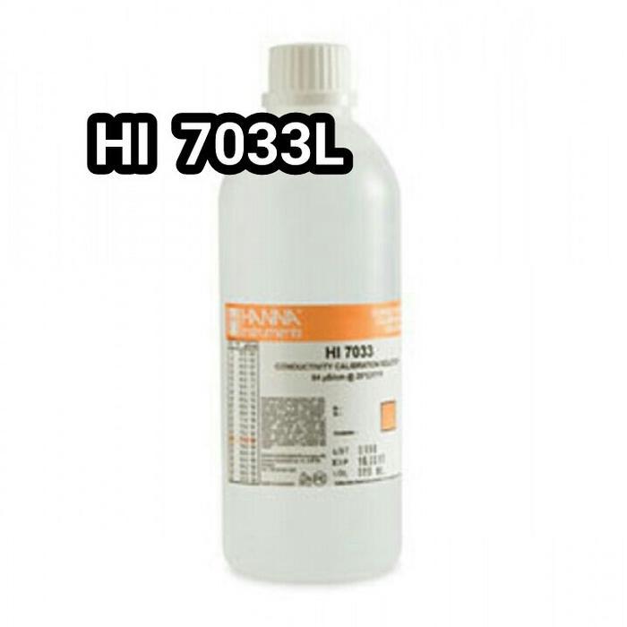 HANNA HI-7033L 84US/CM CONDUCTIVITY CALIBRATION SOLUTION, 500ML