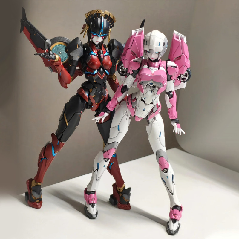 In Stock M Breed Arcee Assembly Model Kit Aicy Transformation Robot Action Figures M66337 KO Riobot