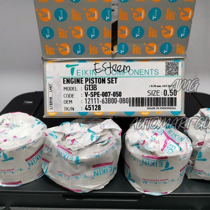 Piston Suzuki Esteem G13 1300Cc Teikin Asli Parts