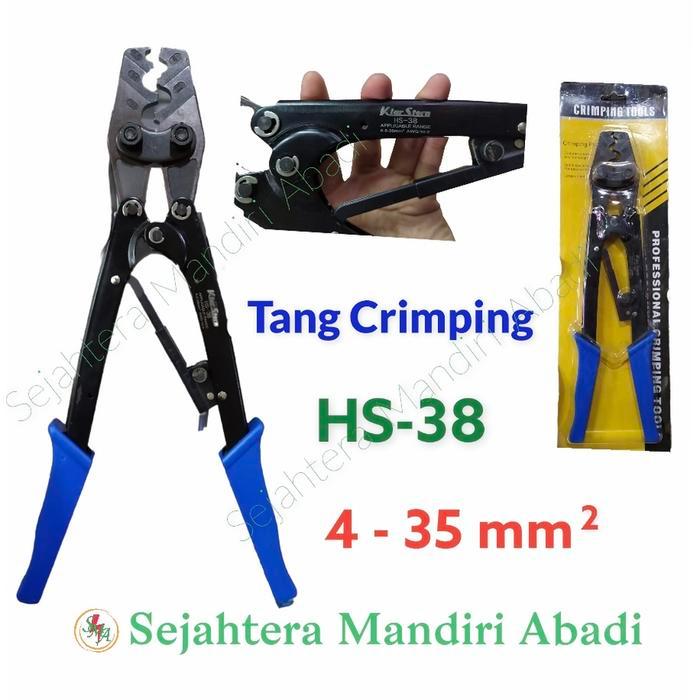 Tang Crimping HS38 Crimping Tool Tang Press Skun 4mm - 35mm