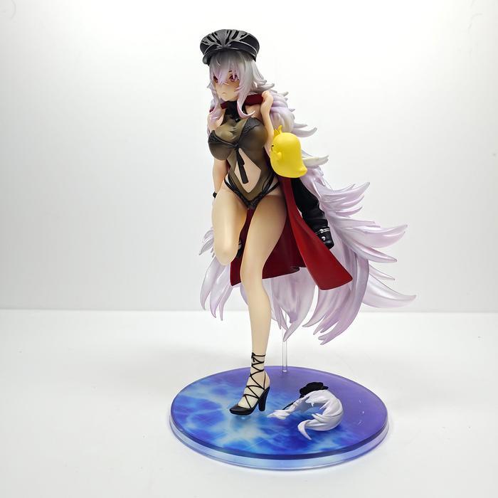 Terbaru Graf Zeppelin Beachside Urd Version Azur Lane 25cm Action Figure PVC D-YLG263 Barang