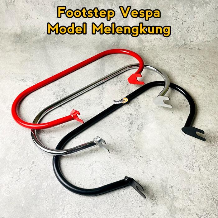 Footstep Vespa Model Mlengkung Vespa Super Sprint Vbb Px Excel
