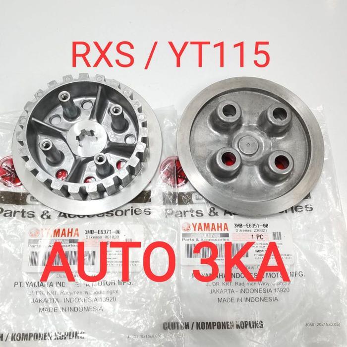 Kaki 4 Empat + Tutup Rumah Kopling Rxs Yt 3Hb-E6371-00 / 3Hb-E6351-00