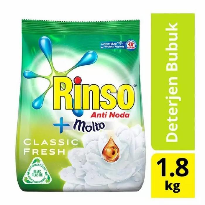 RINSO DETERGEN BUBUK 1,8 KG