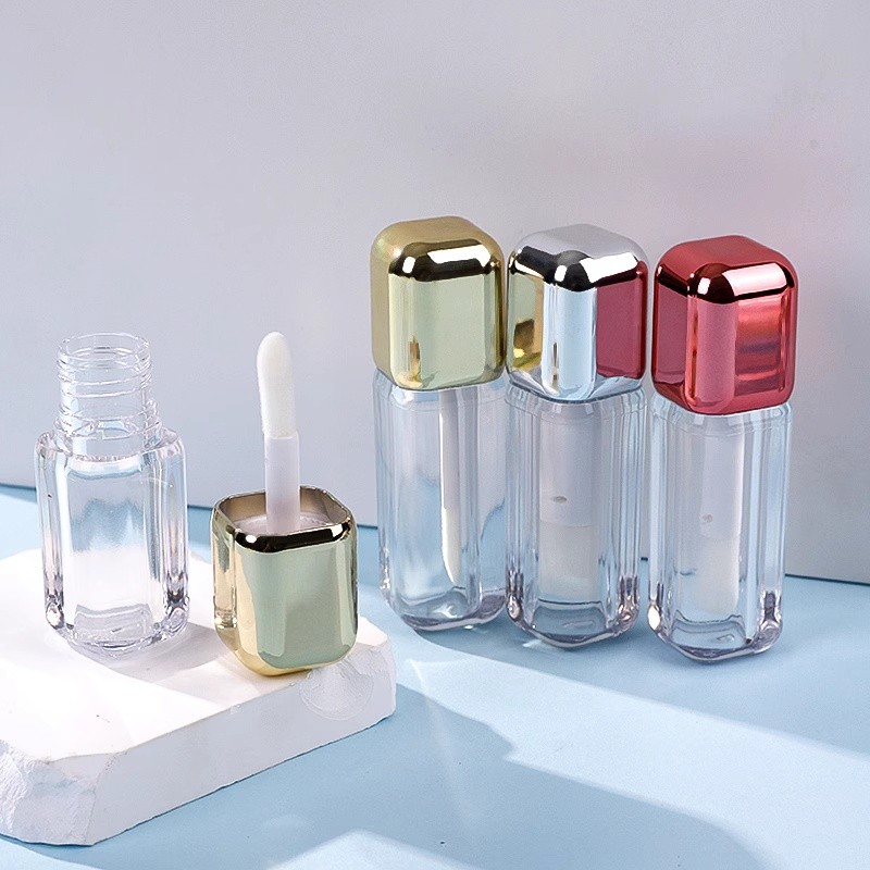 10/40PCS New 4ml /6ml Empty Lip Gloss Tube DIY Empty Liquid Lipstick Tube Lip Oil Bottle Mini Sample