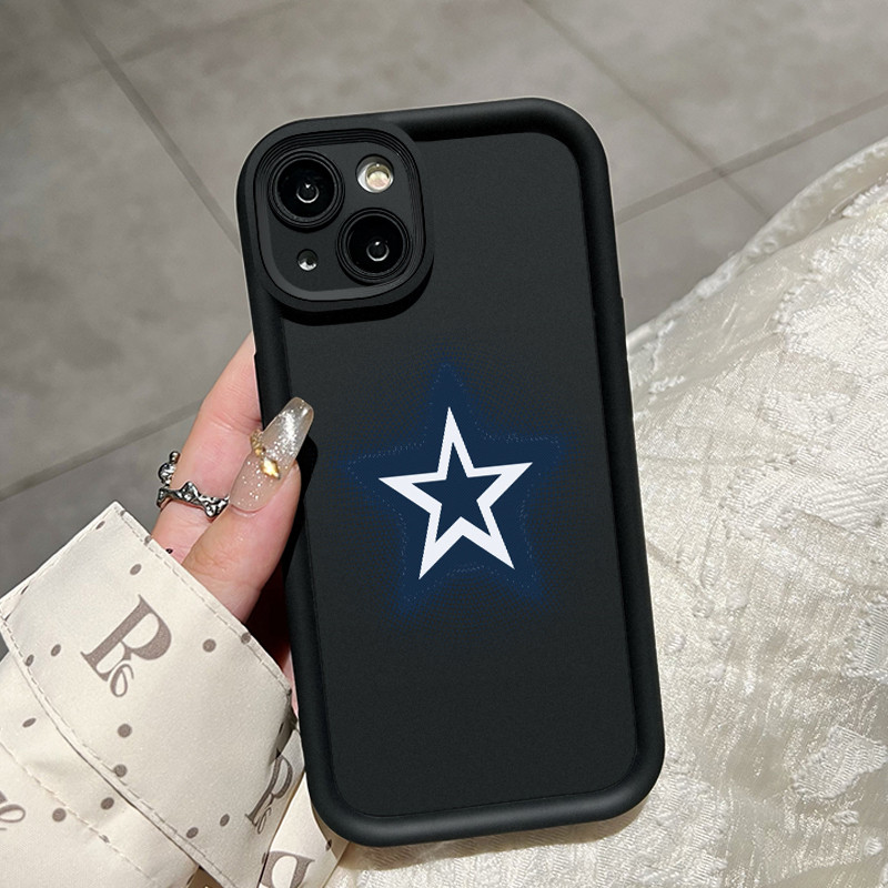 cuci gudang casing hp untuk oppo a57 2022 a77 a2022 a57s a57e a77s case bintang sederhana kasing