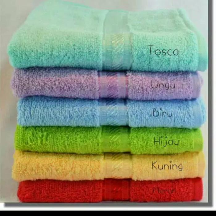 Grosir Handuk Merah Putih Besar 70 x 140 Terry Palmer - Handuk Dewasa