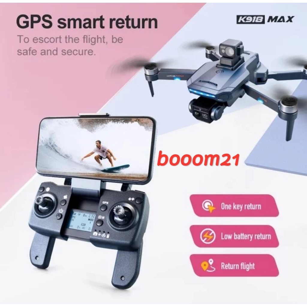 2022 New Drone K918 Max 5G WIFI FPV GPS with 8K with
sensor 360 VS sjrc f11 f7