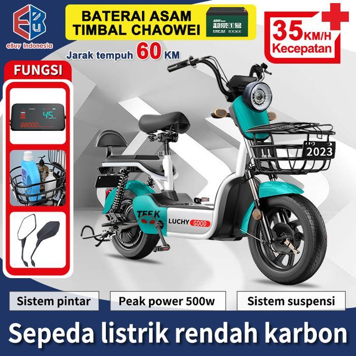 TERLARIS Sepeda Listrik/48V 12 A/Sepeda Listrik Dewasa / Sepeda Motor Listrik