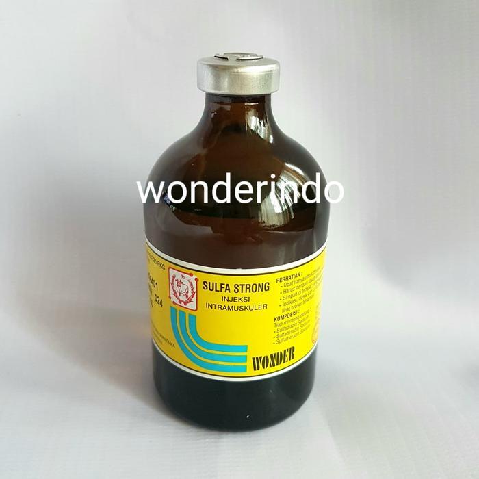 SULFA STRONG 100ML ANTIBIOTIK INJEKSI UNTUK HEWAN