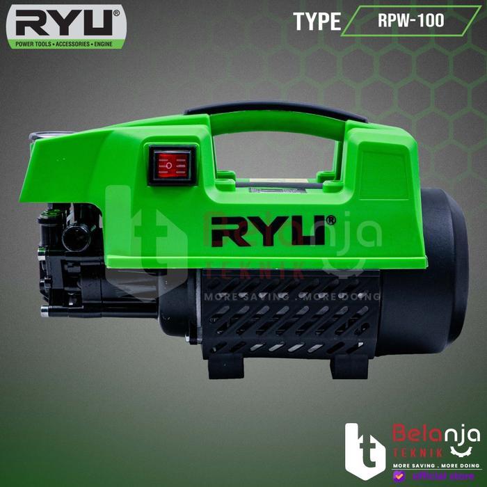Ryu Mesin Cuci Mobil Motor RPW 100 Jet Cleaner 400 Watt RPW-100 100Bar