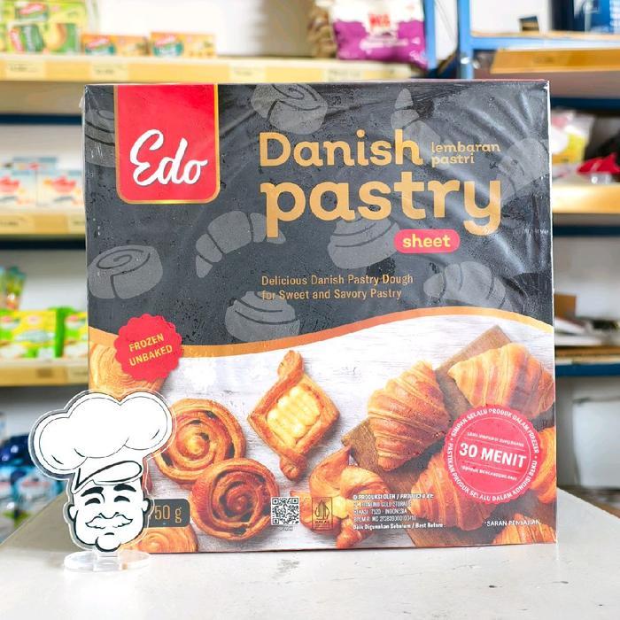 Edo Danish Pastry 750Gr / Kulit Danish Pastry 750Gr / Danish Dough