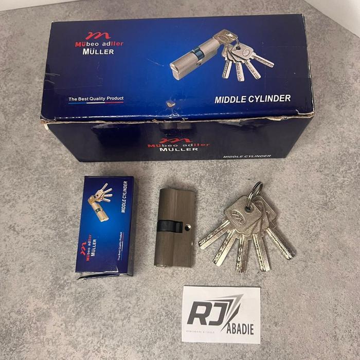 Silinder Cylinder Anak Kunci Pintu Rumah Tanggung Kecil MULLER 65060