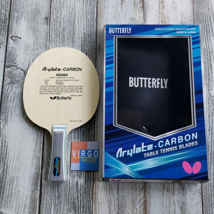 BUTTERFLY VISCARIA ALC KAYU BAT BET PINGPONG 100%ORIGINAL