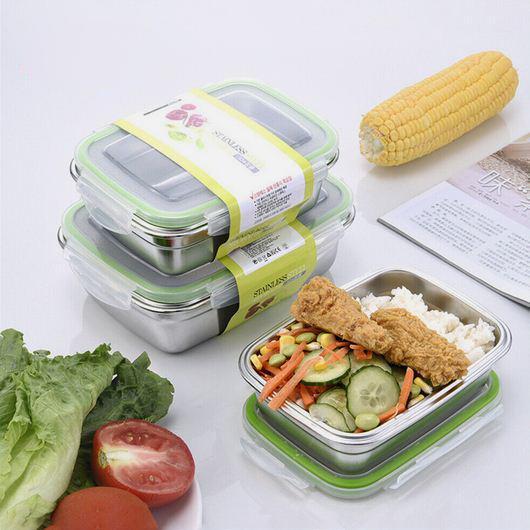 (PROMO RAMADHAN) TUPPERWARE KOTAK MAKAN STAINLESS / KOTAK BEKAL MAKANAN LUNCH BOX FOOD PREMIUM