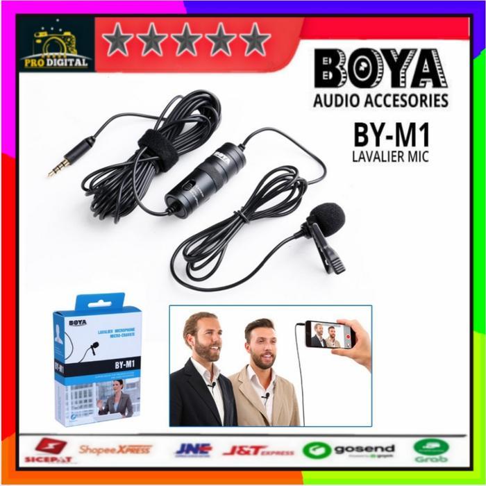 Mic clip on BY-M1 Mic BoYa MicBOYA M1