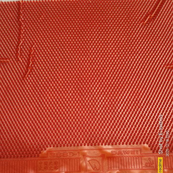 Karet Bintik Proses E-Lastica 955 1615 388D-1 Hitam dan Merah Blok Redam Sodokan Tajam