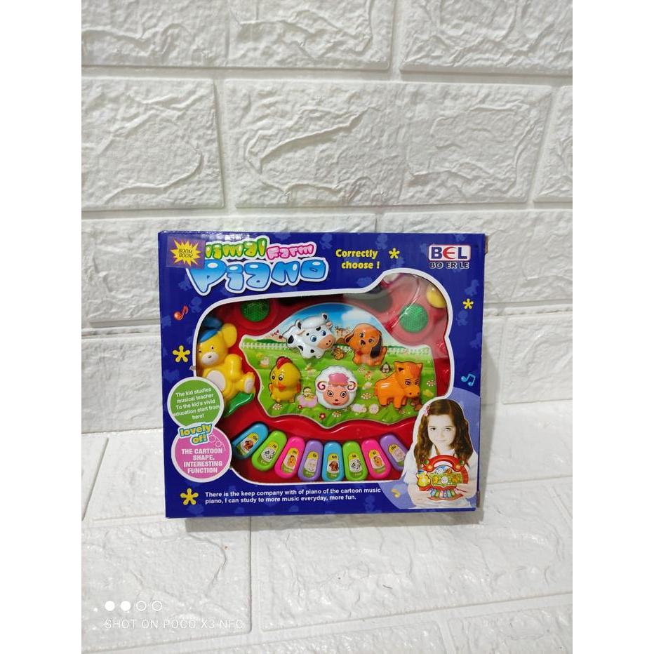 MAINAN ANAK PIANO / ANIMAL FARM PIANO / MAINAN BAYI