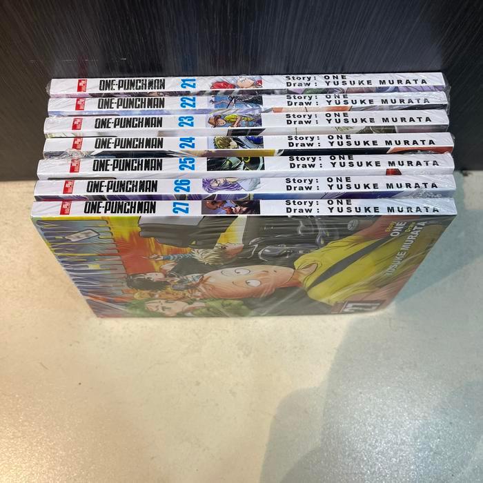Komik SET One Punch Man 21 22 23 24 25 26 27 (21-27) by One, Yusuke Murata