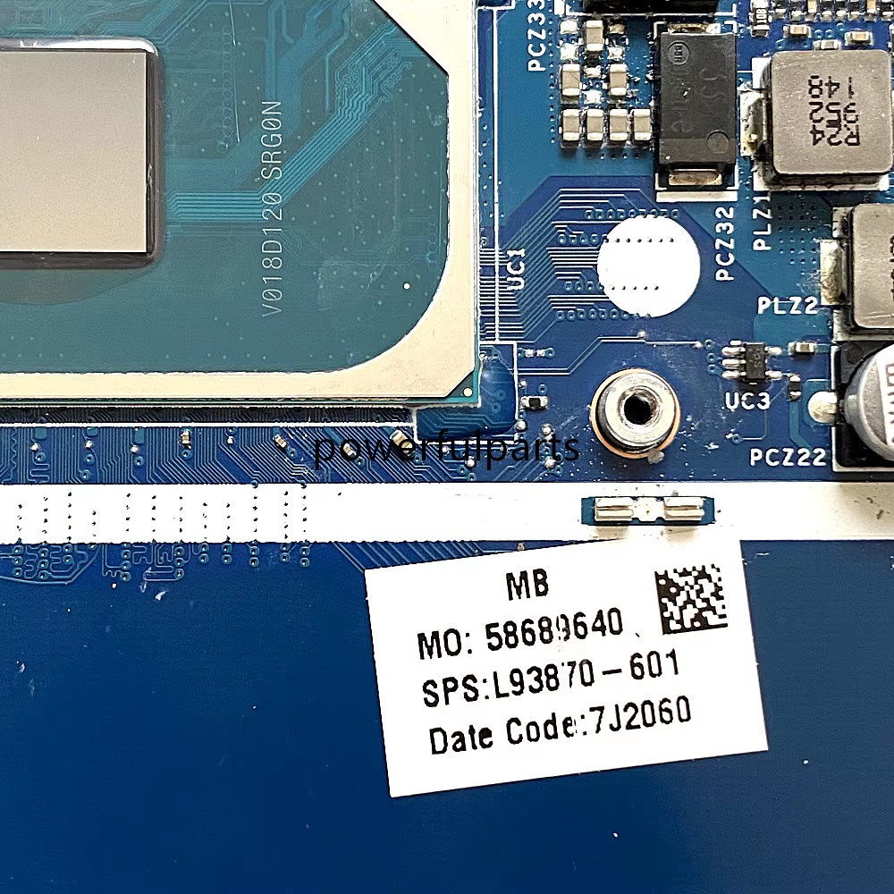 Working Ok For HP ENVY x360 15M-ED 15T-ED 15-ED Motherboard i5-1035G1 / i7-1065G7 Cpu L93870-601