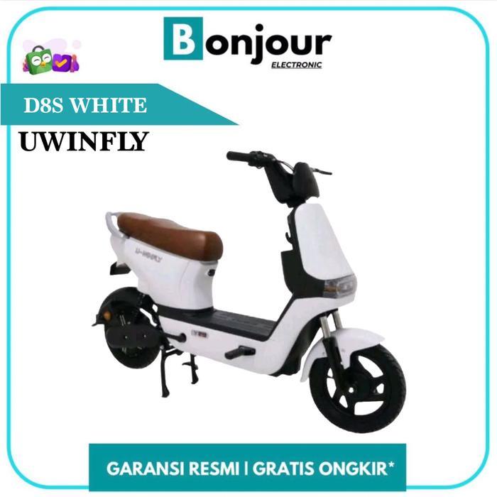 Sepeda Listrik Uwinfly D8S D8 Selis Uwinfly D8S Pengganti DF8 [White]