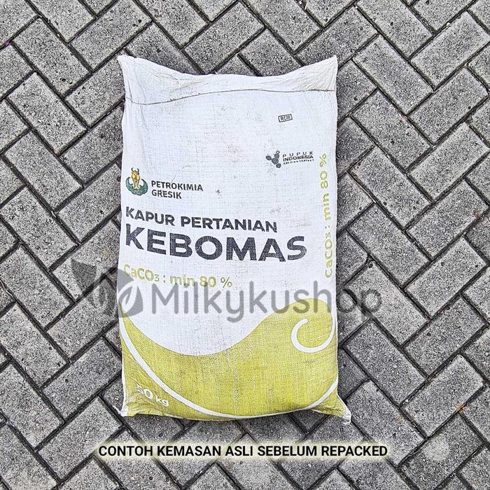 "New" PUPUK KAPUR PERTANIAN KAPTAN DOLOMIT DOLOMITE KEBOMAS ALAS GECKO REPACK 1 KG