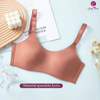 ORIGINAL BH Wanita 005 D Bra - Seamless Lycra Premium - Big Size Bra 34/42 Cup C - BH Jumbo Ready