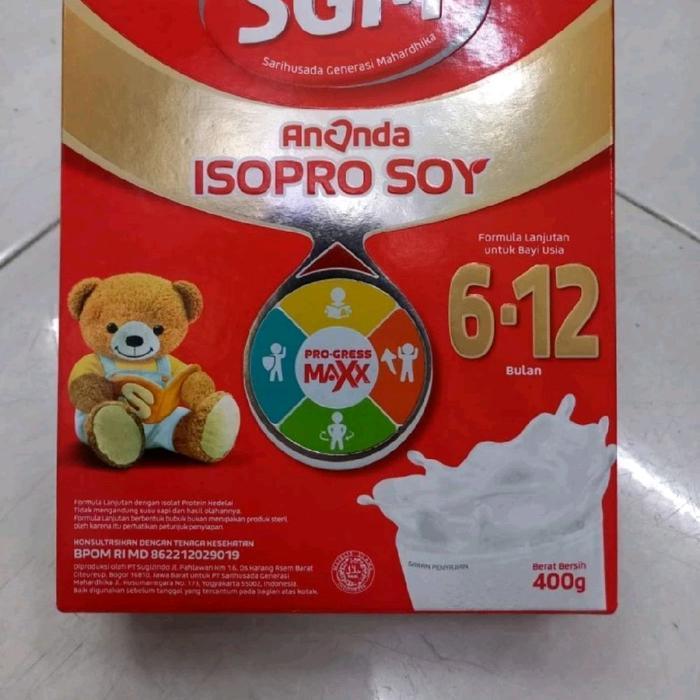 Susu Sgm Soya 6-12 Bulan 400 Gram