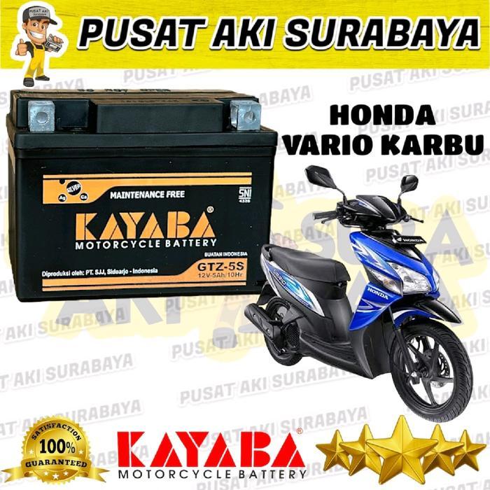 BERGARANSI ORIGINAL KAYABA GTZ5S MF 12V 5AH AKI MOTOR VARIO KARBU VERZA BYSON MTZ5S GTZ4V YTZ5S